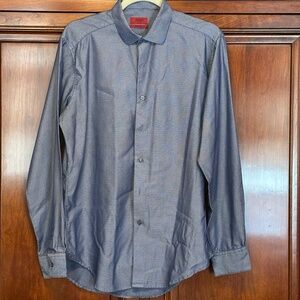 Alfani Men's Fitted Performance Button Down Dress Shirt